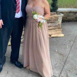 Birdy Grey Christina convertible dress taupe